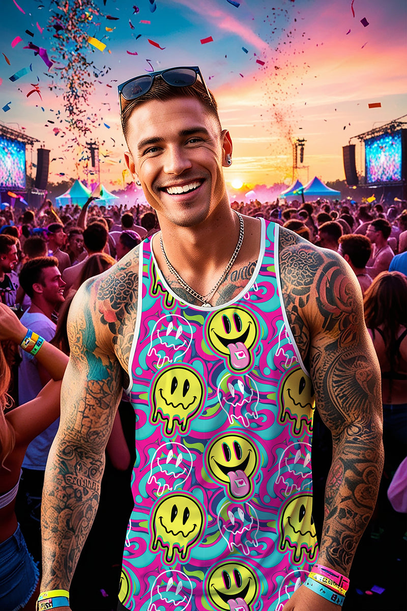 PSYCHEDELIC ACID T-SHIRT, ADULT, 52 - 54 (L)