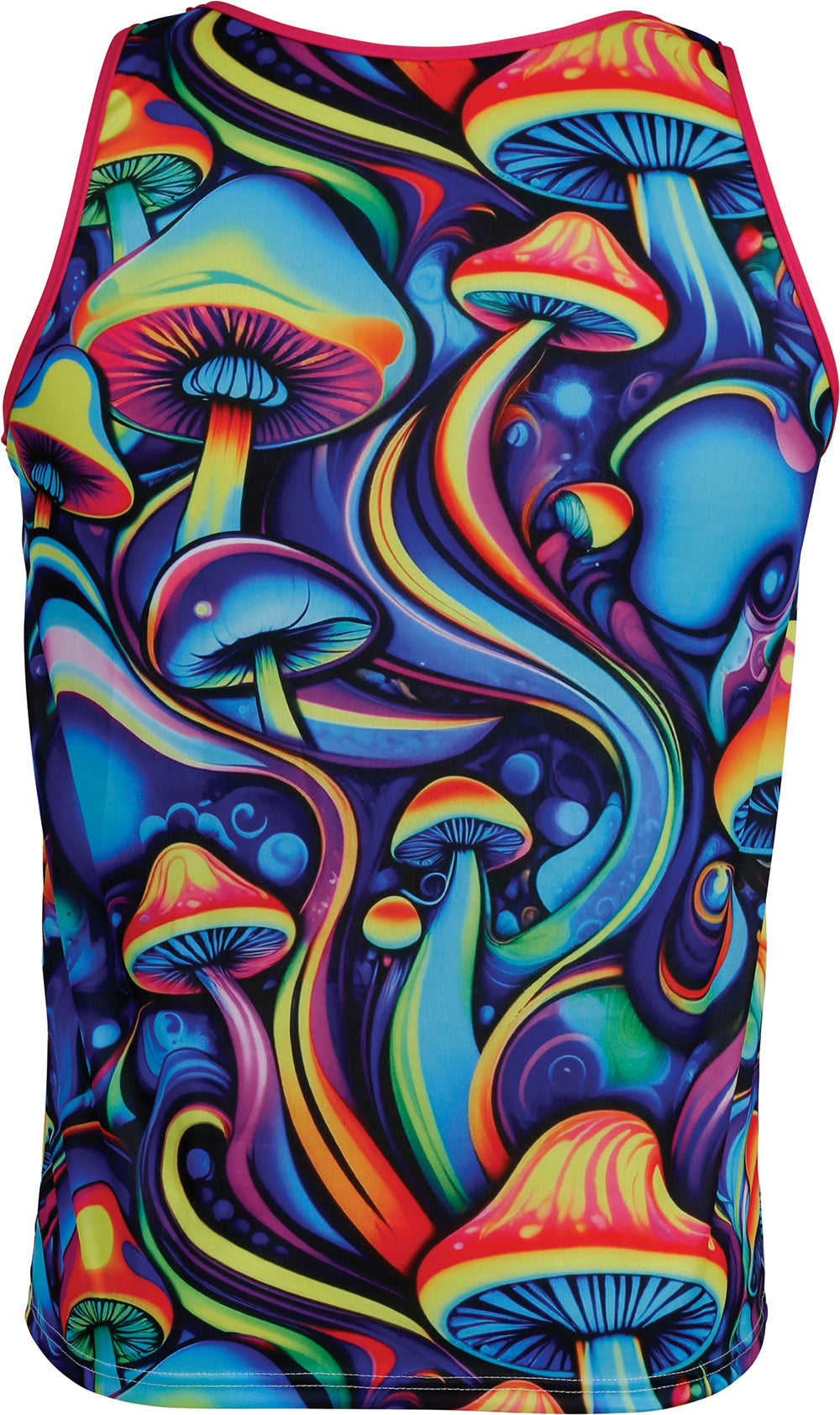 PSYCHEDELIC MUSHROOM T-SHIRT, ADULT, 52 - 54 (L)