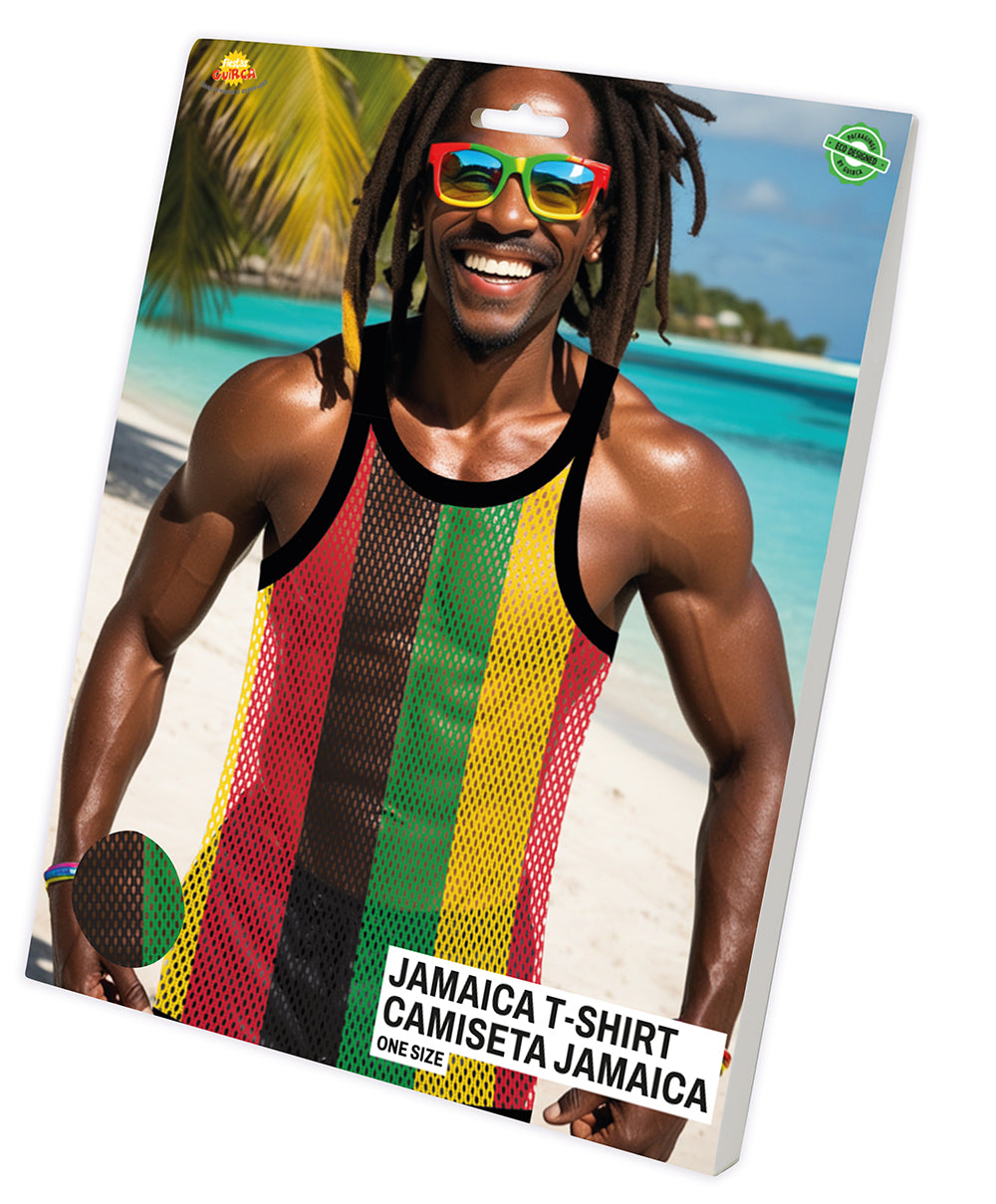 JAMAICAN MESH T-SHIRT, 52 - 54 (L)