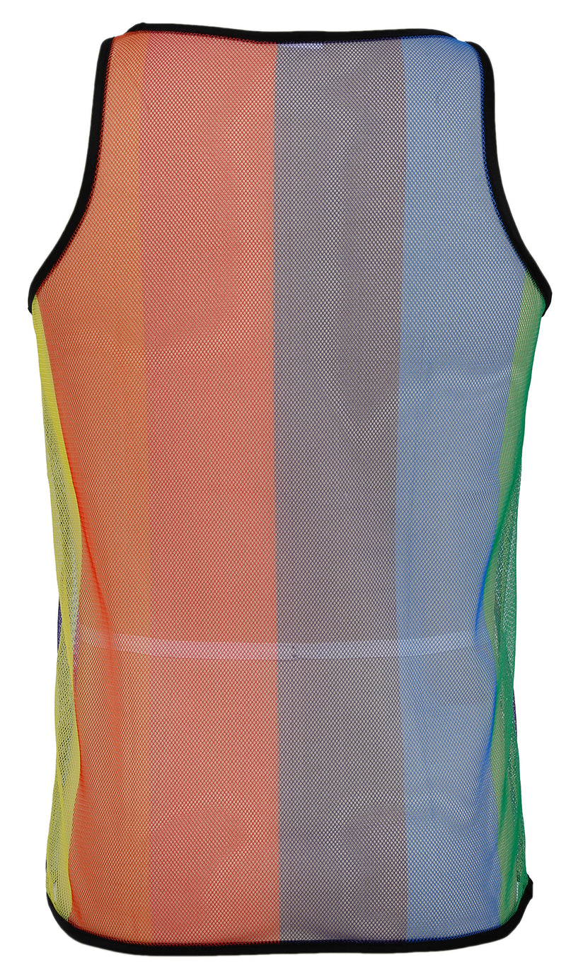 RAINBOW MESH T-SHIRT