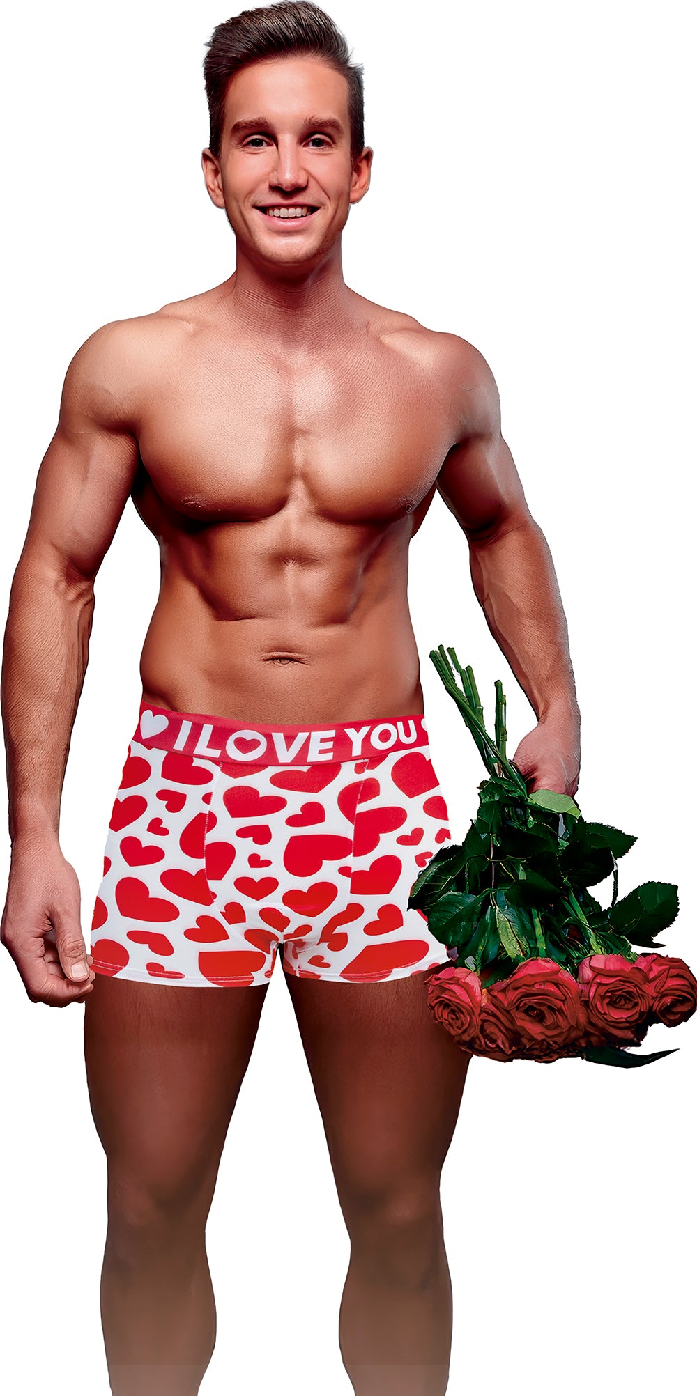 I LOVE YOU UNDERWEAR, 52 - 54 (L)