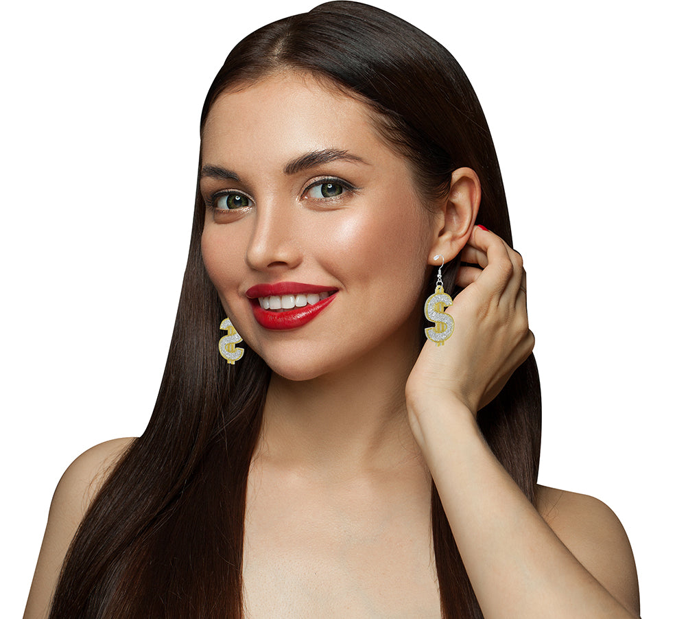 DOLLAR EARRINGS