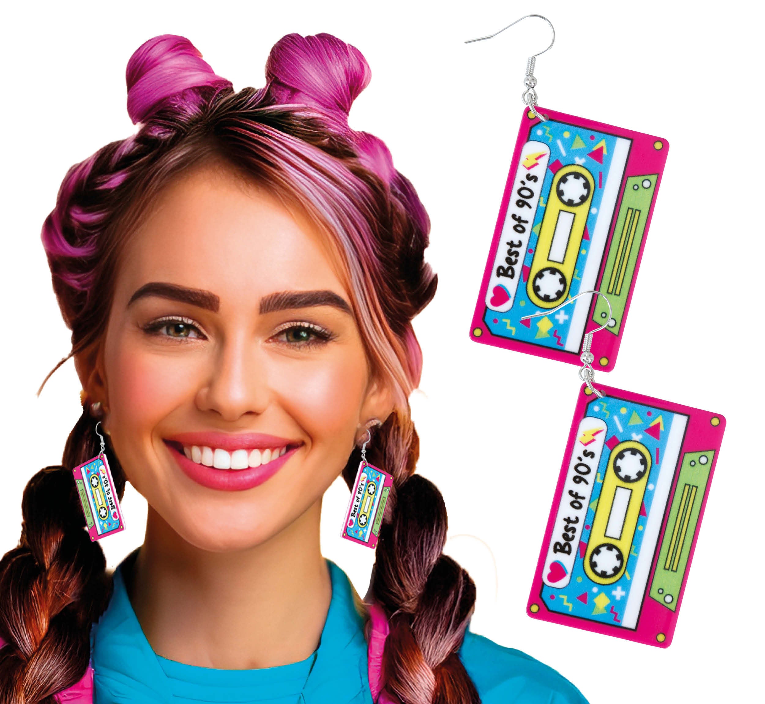 CASSETTE EARRINGS