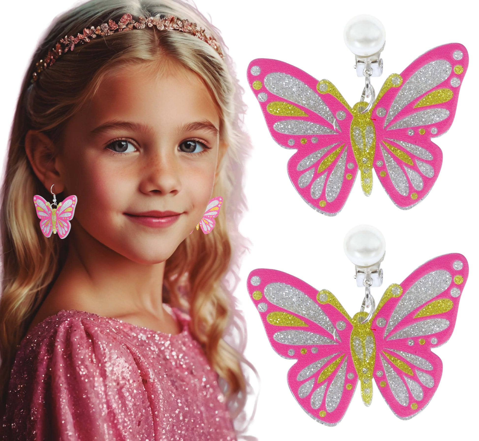 BUTTERFLY EARRINGS