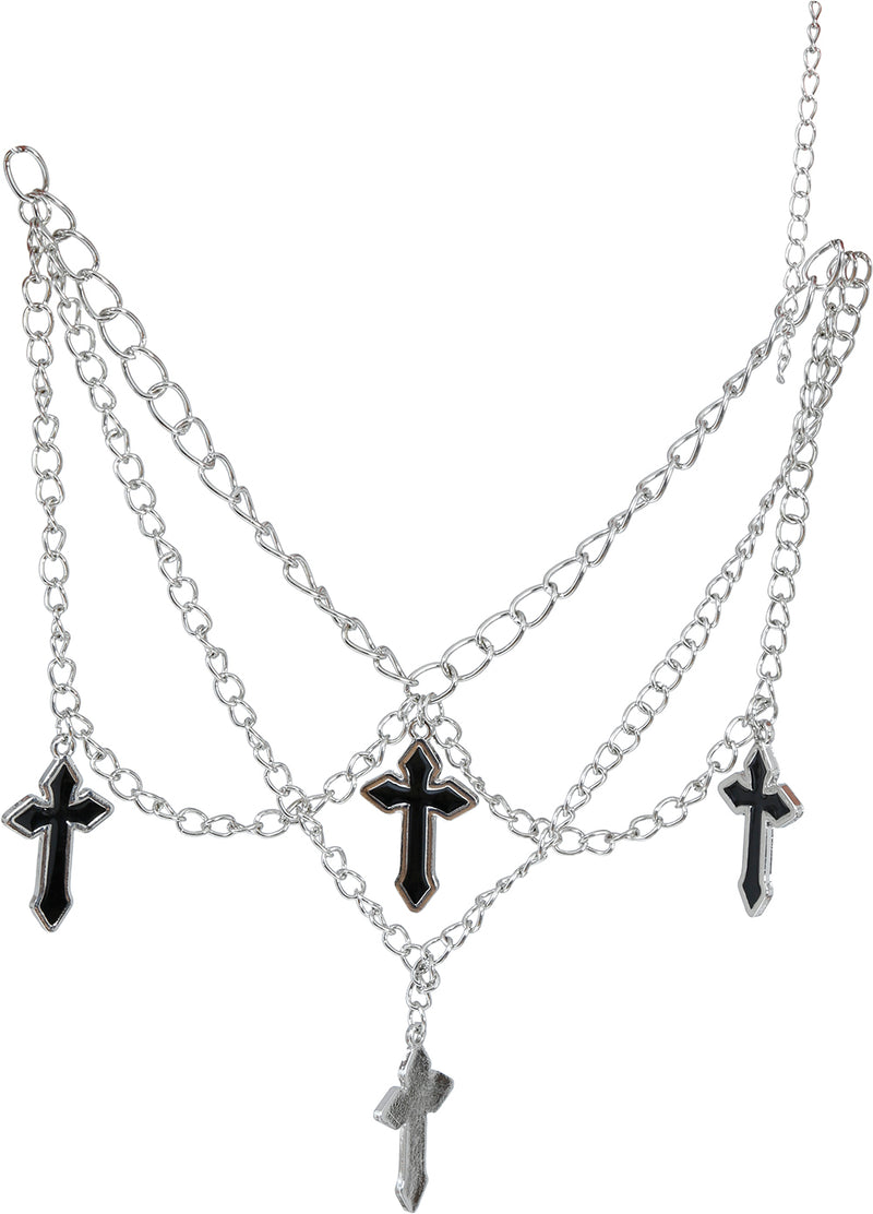 4 CROSS NECKLACE