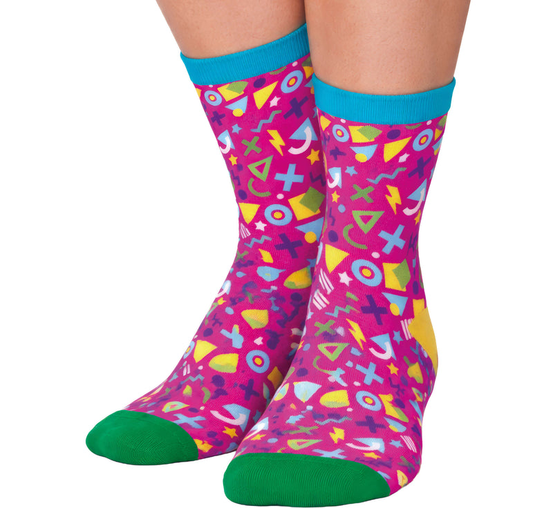 80S PINK SOCKS, ADULT