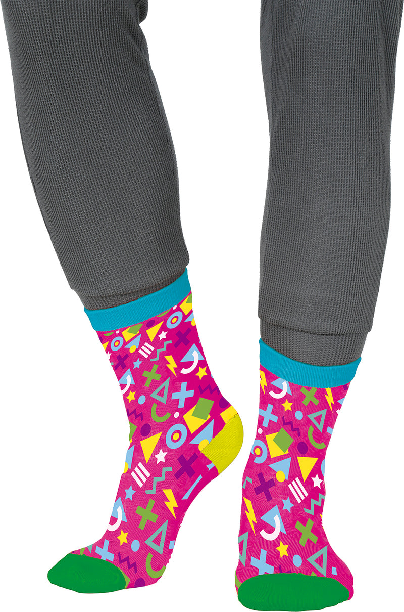 80S PINK SOCKS, ADULT