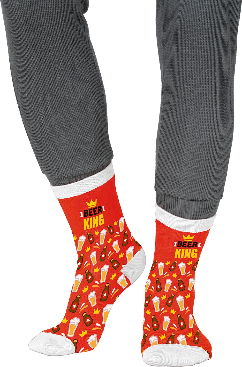 BEER KING SOCKS, ADULT