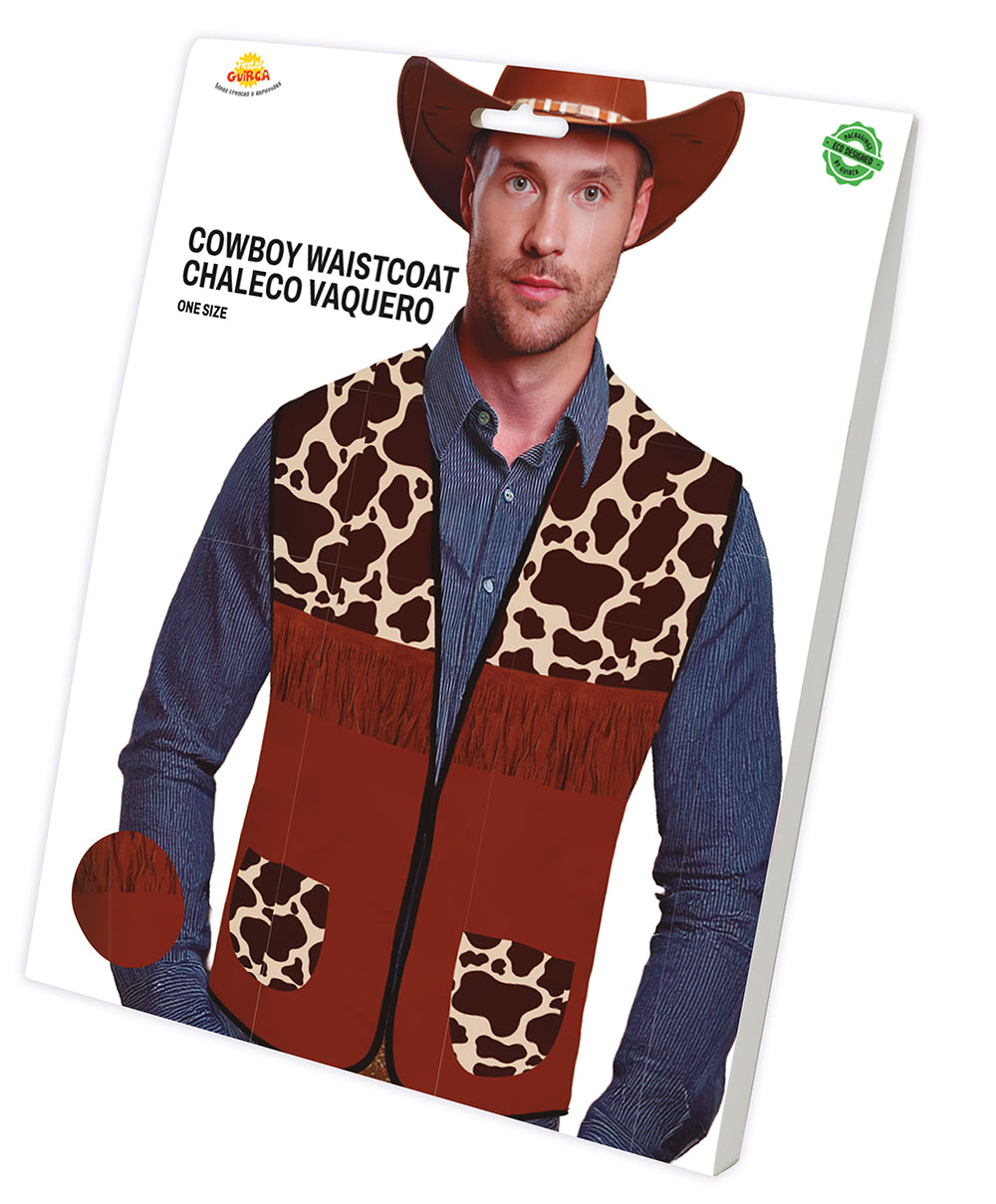 COWBOY VEST, ADULT