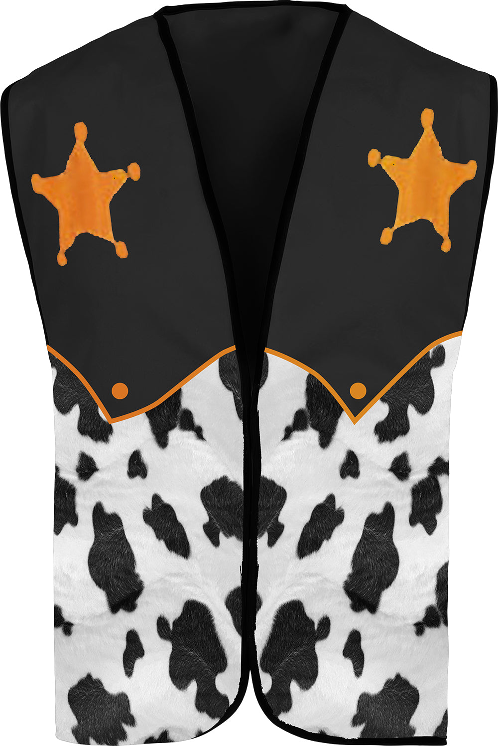 SHERIFF COWBOY VEST, ADULT