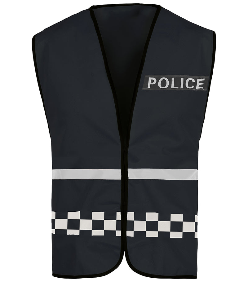 BLACK POLICE VEST, CHILD
