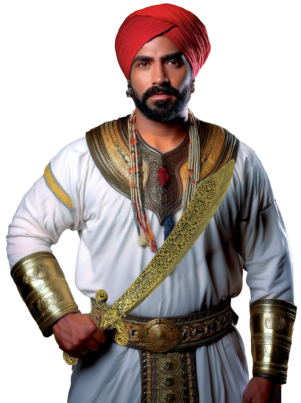 GOLDEN ARABIAN SWORD 55 CM