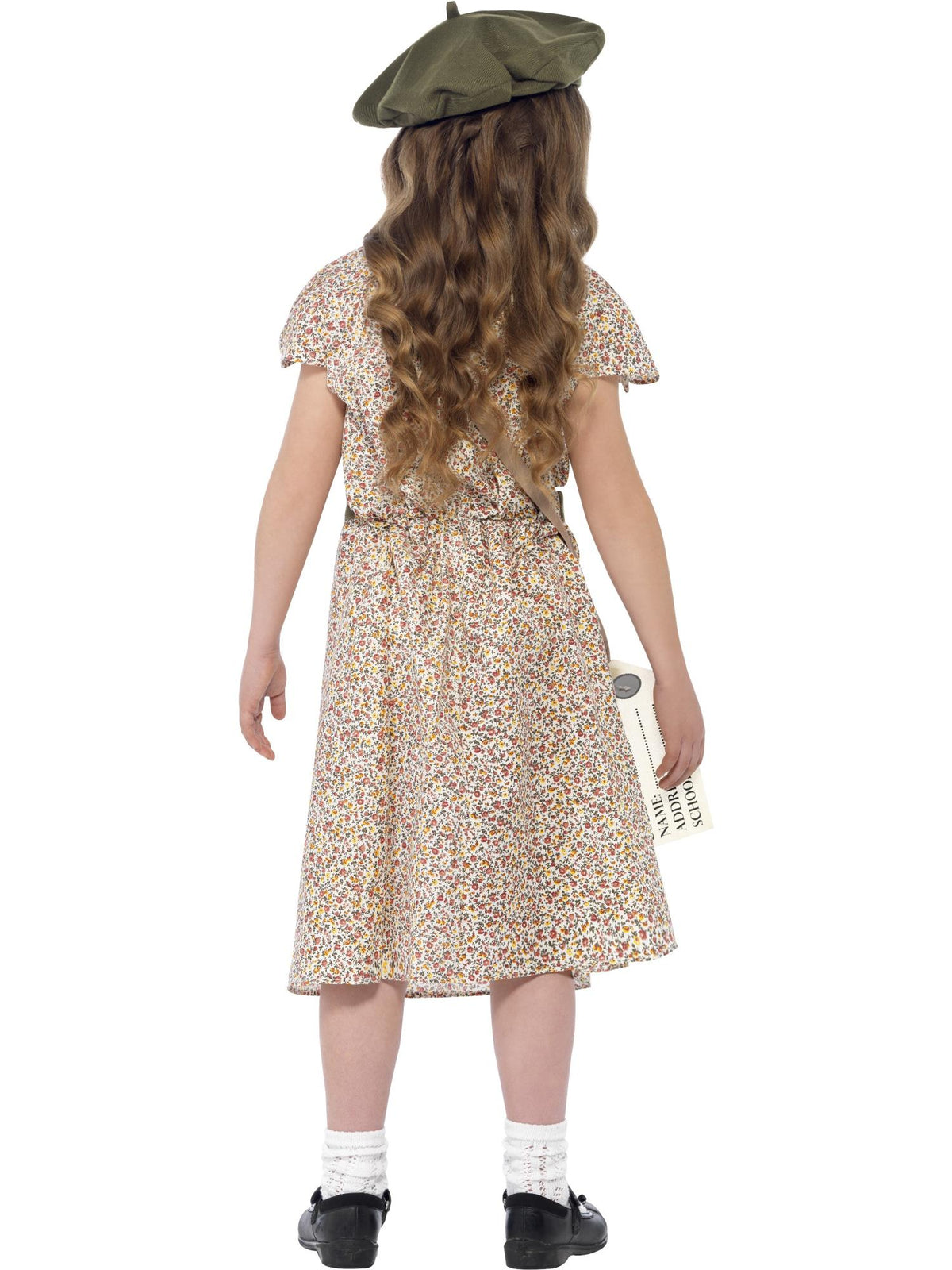 Evacuee Girl Costume, Patterned 2