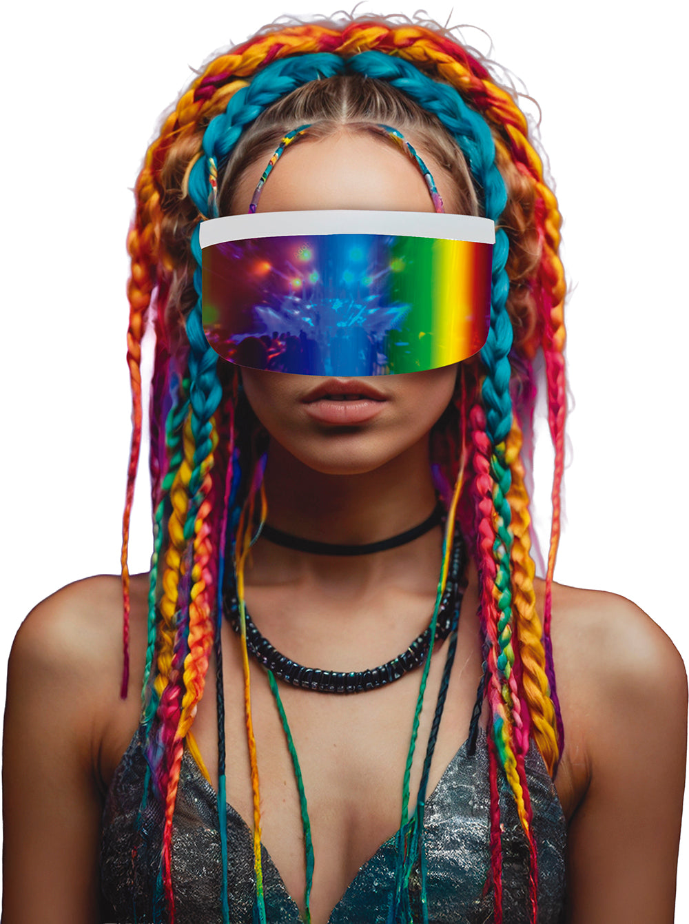 FUTURISTIC MIRROR GLASSES