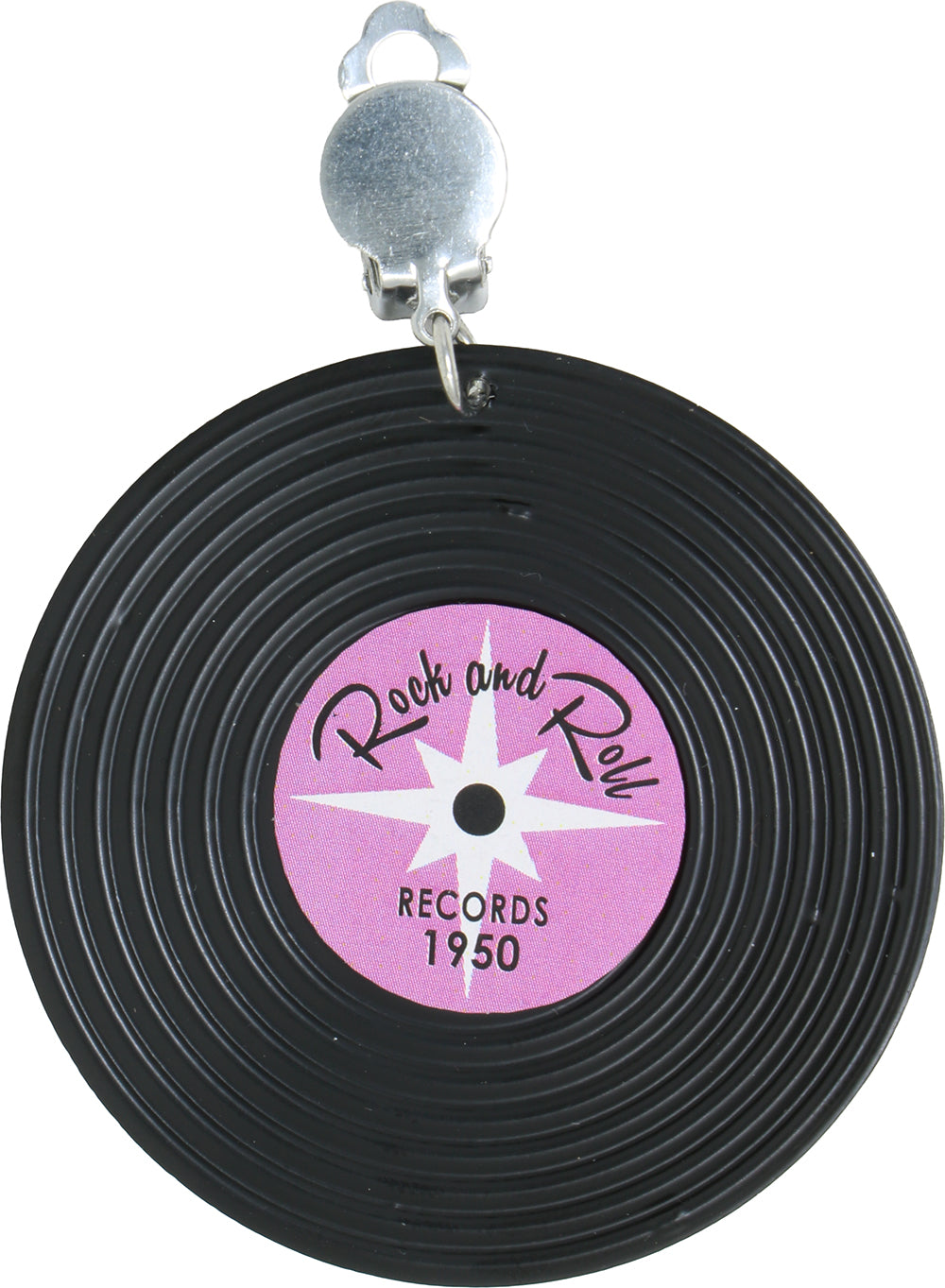 VINYL RECORD EARRINGS, 5 CMS
