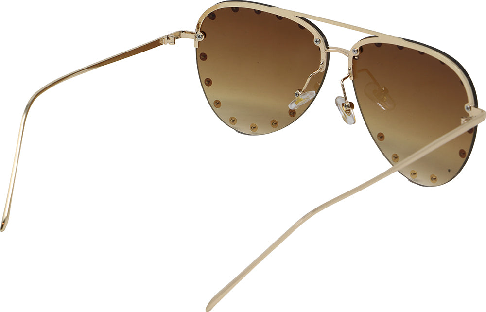 AVIATOR GLASSES WITH RIVETS