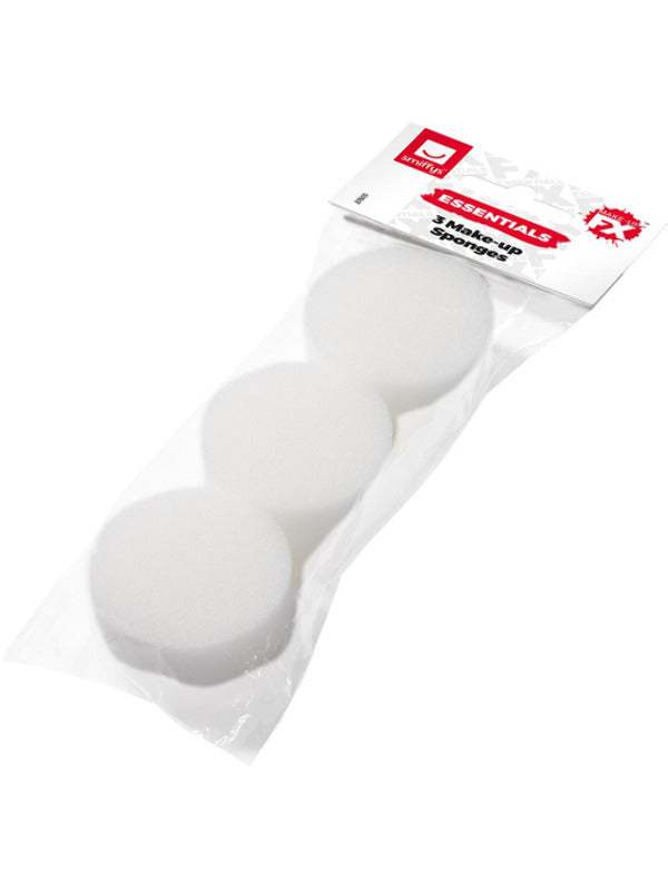 Smiffys Make-Up FX Essentials, Cosmetic Sponges  - 2
