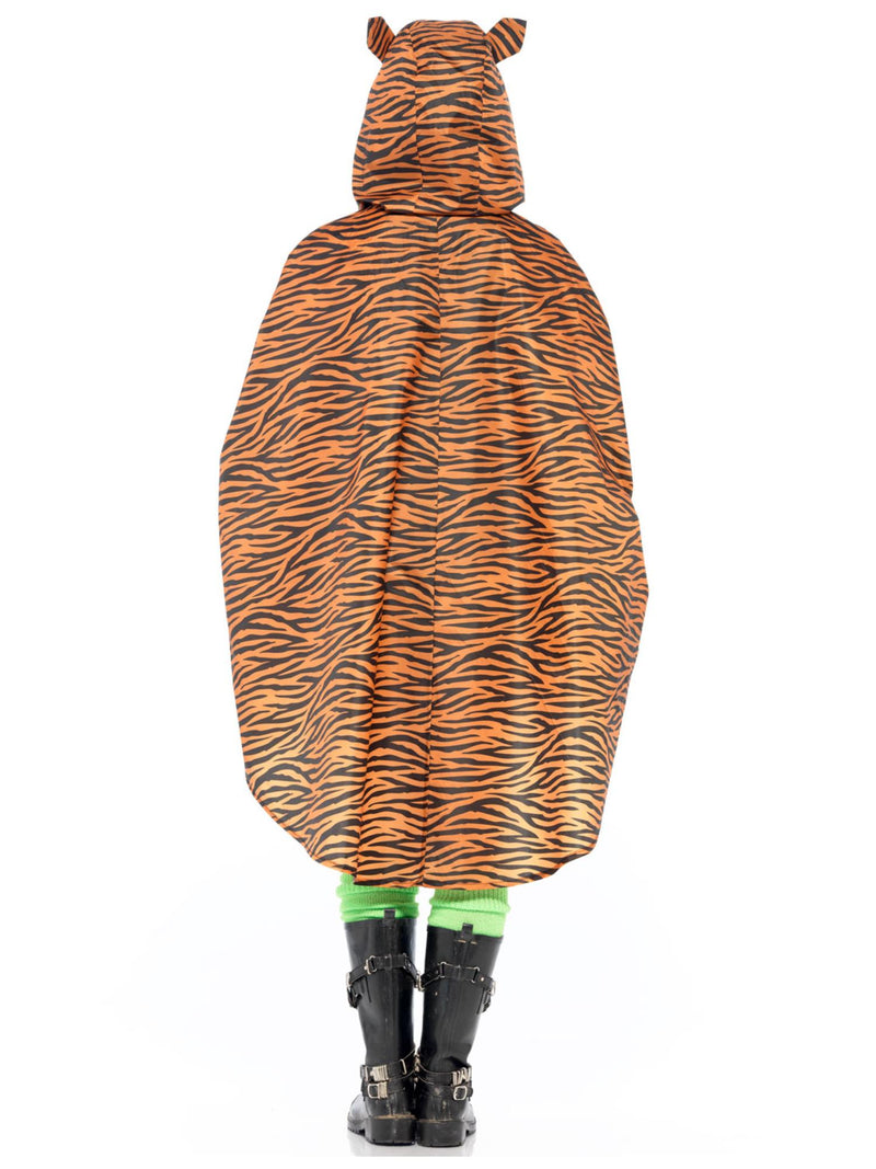 Tiger Party Poncho, Tiger Print 2