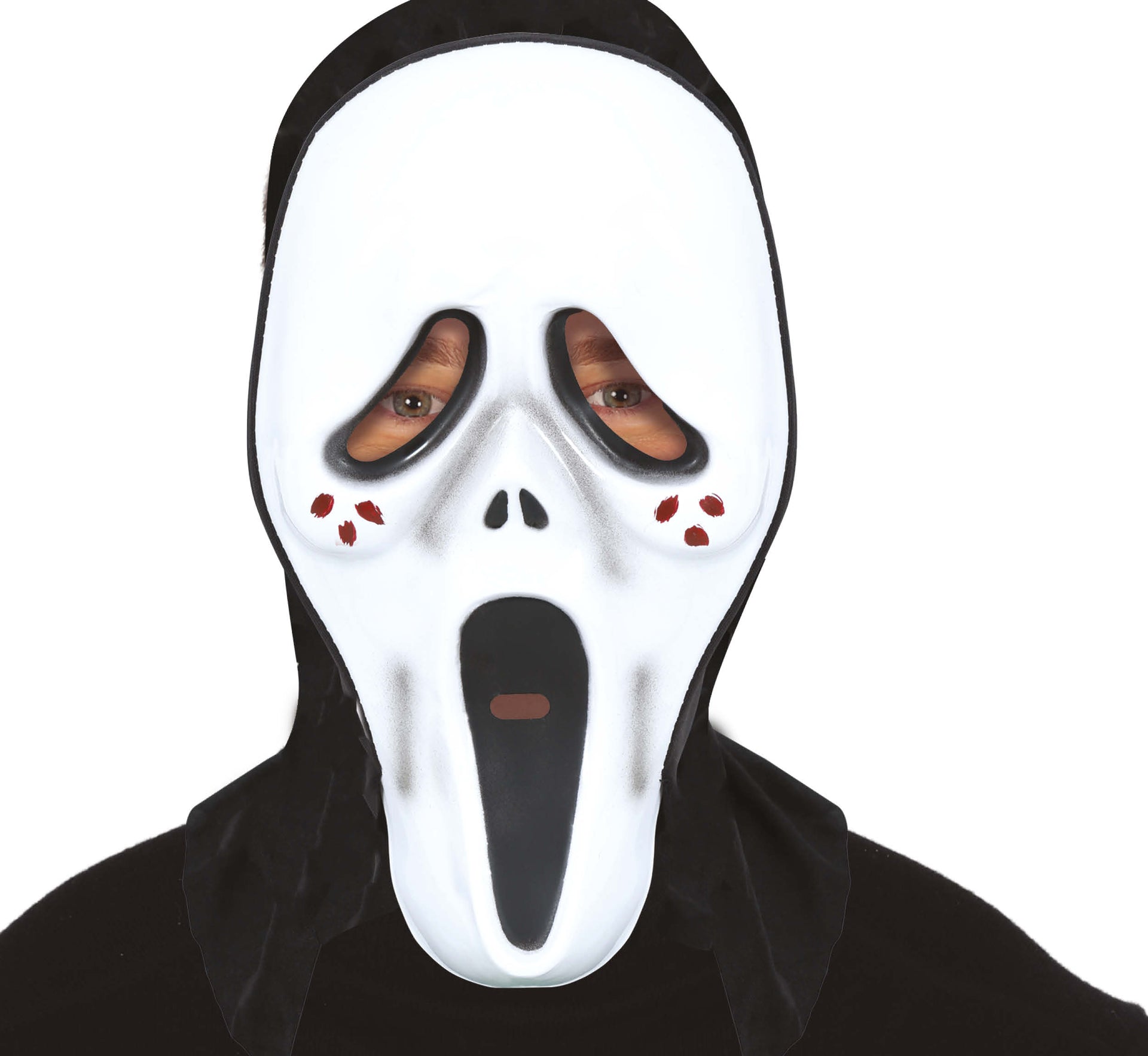 MURDERER MASK WITH HOOD PVC