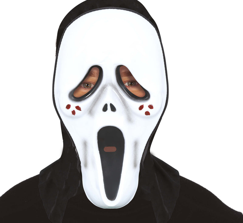 MURDERER MASK WITH HOOD PVC