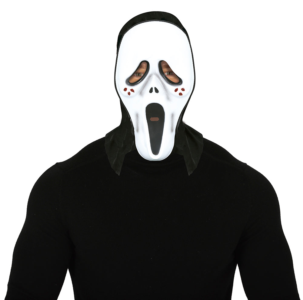 MURDERER MASK WITH HOOD PVC