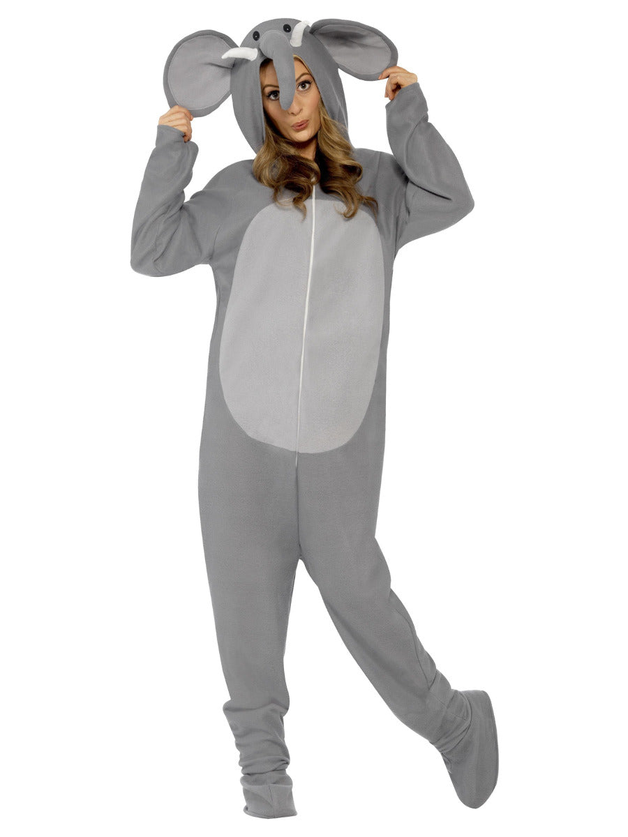 Elephant Costume, Grey - 1