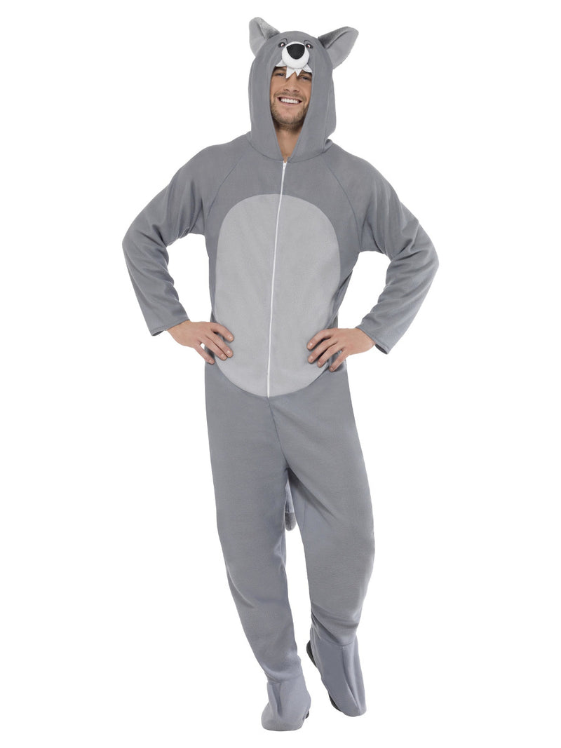 Wolf Costume, Grey - 1