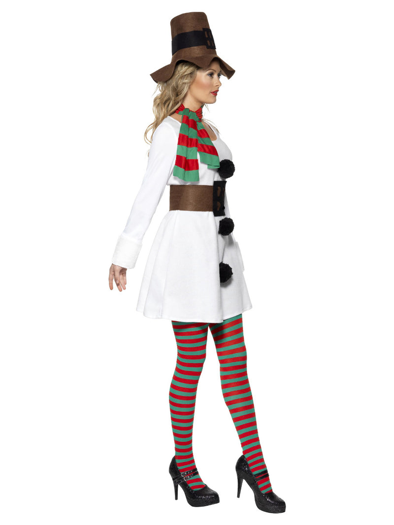 Miss Snowman Costume, White - 4