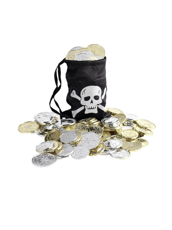 Pirate Coin Bag, Black - 2