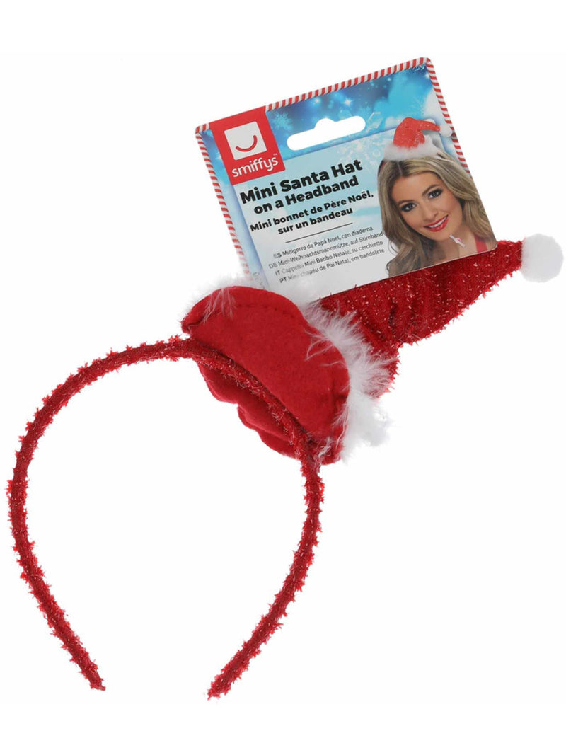 Mini Santa Hat, Red - 3