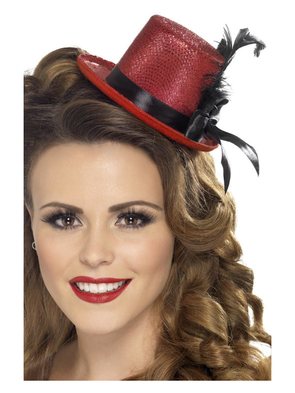 Mini Tophat, Red - 2