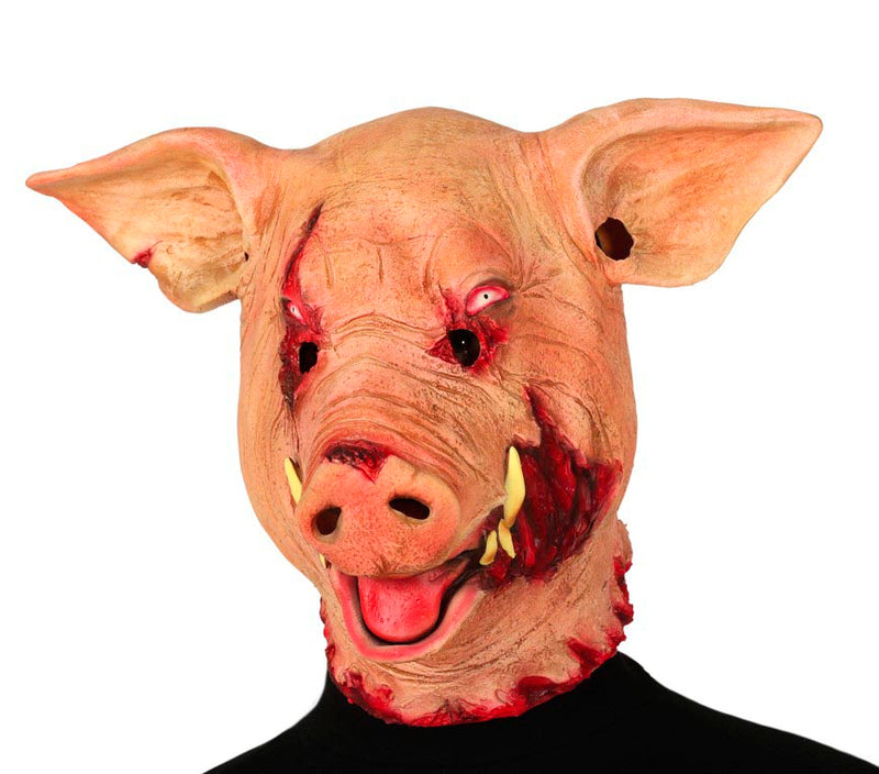 HORROR PIG MASK, LATEX