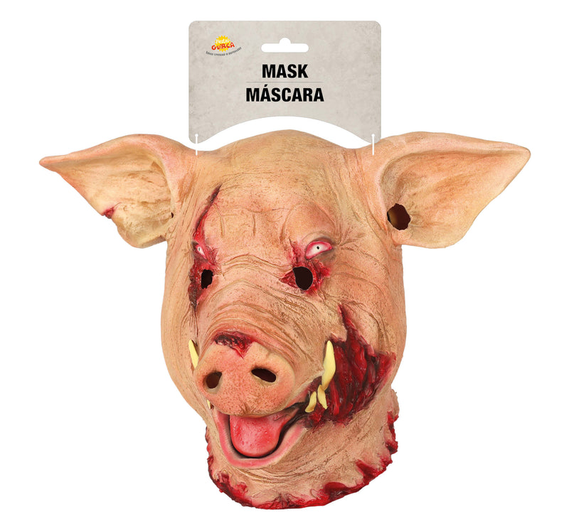 HORROR PIG MASK, LATEX