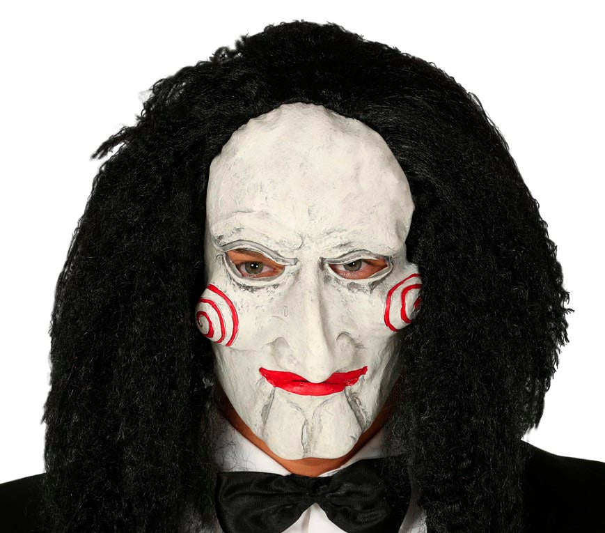 PUPPET WITH HAIR MASK LATEX