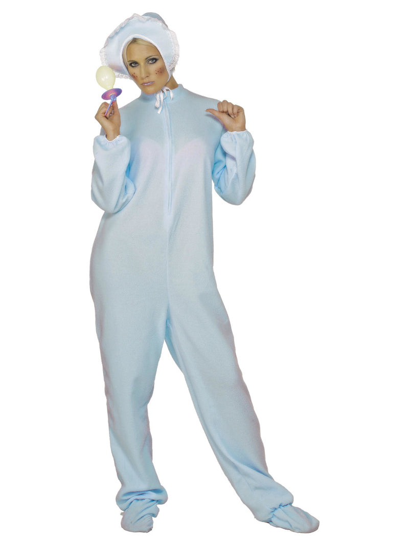 Baby Boy Romper Costume, Blue - 5