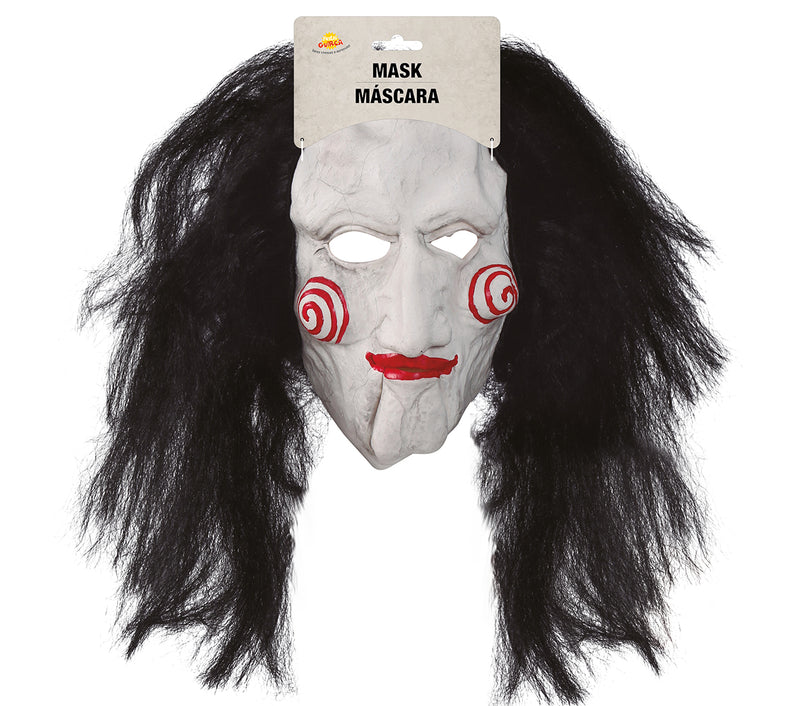 PUPPET WITH HAIR MASK LATEX