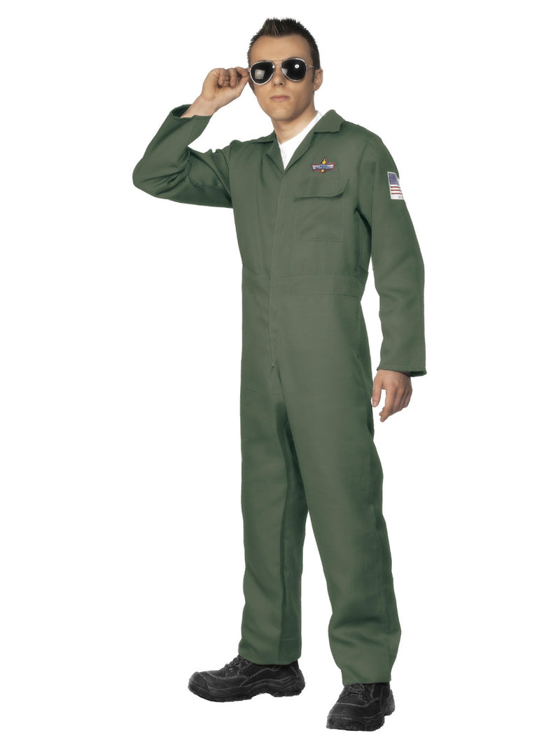 Aviator Costume, Green - 1