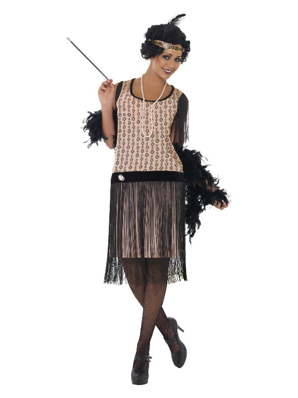 20s Coco Flapper Costume, Pink - 2