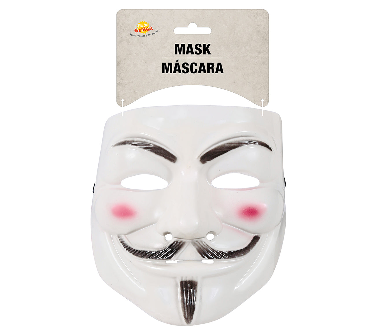 INDIGNANT MASK, PVC