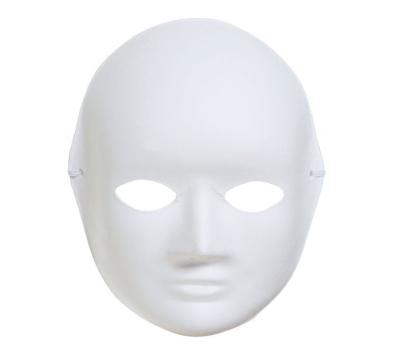 "PAPER MACHE" WHITE MASK