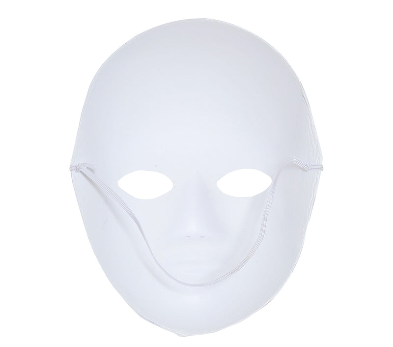 "PAPER MACHE" WHITE MASK