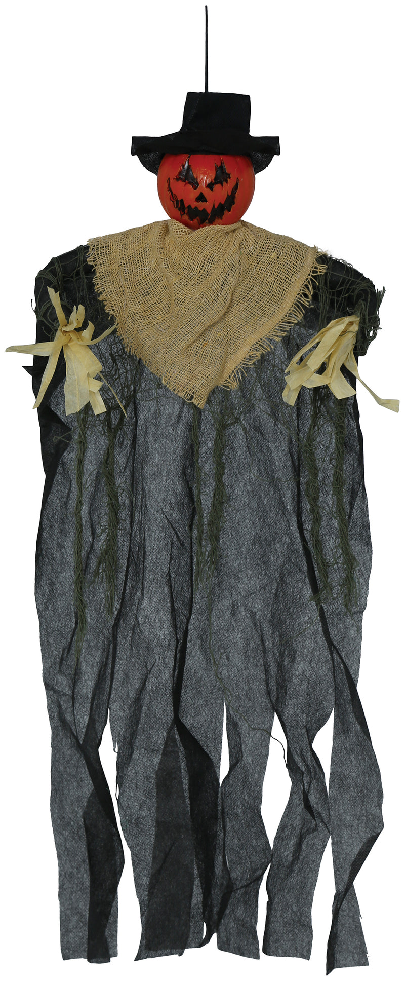 HANGING SCARECROW PUMPKIN 60 CM