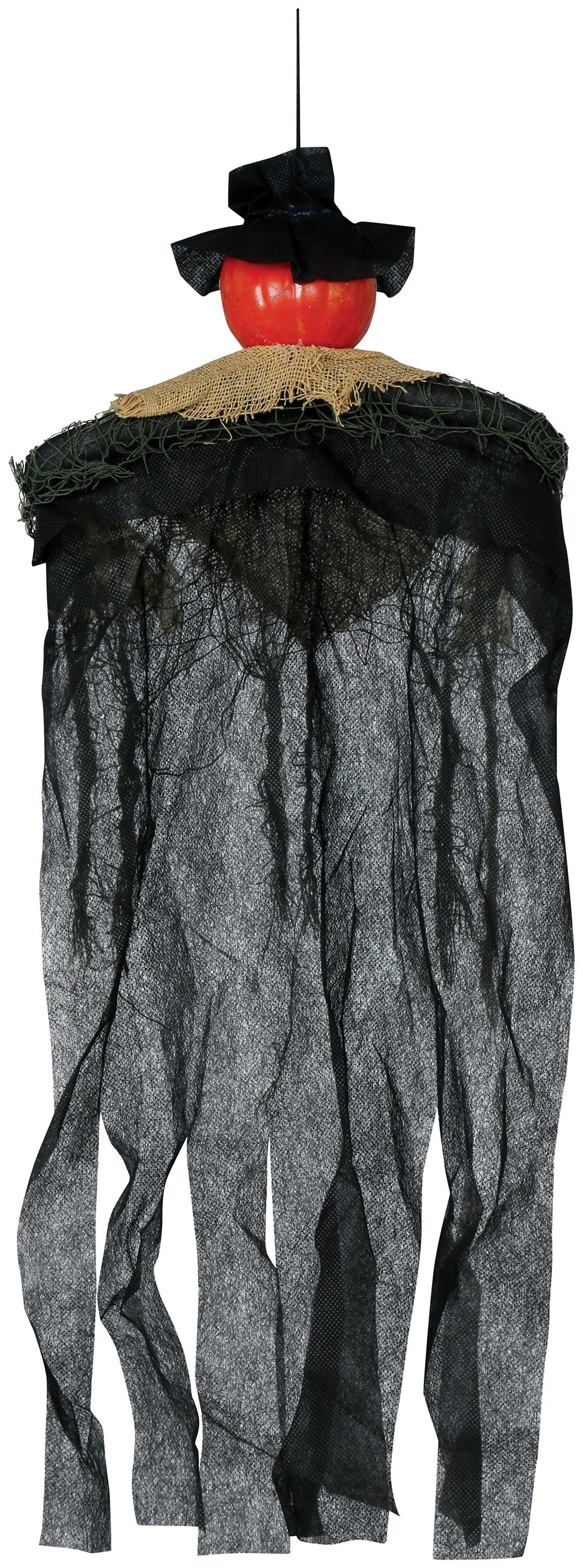 HANGING SCARECROW PUMPKIN 60 CM