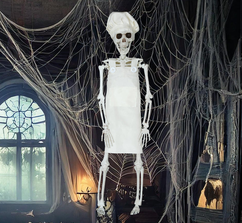 HANGING CHEF SKELETON 40 CM