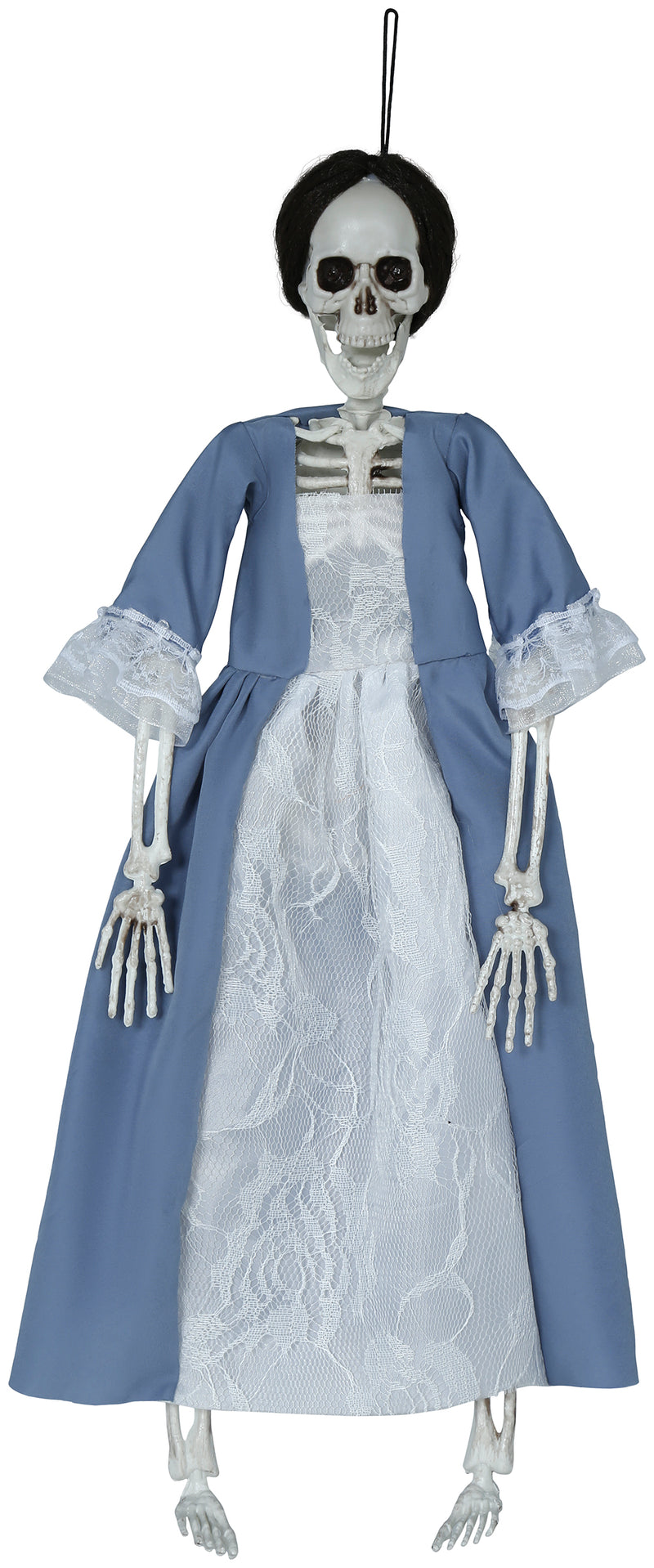 HANGING SKELETON WITH DRESS 40 CM