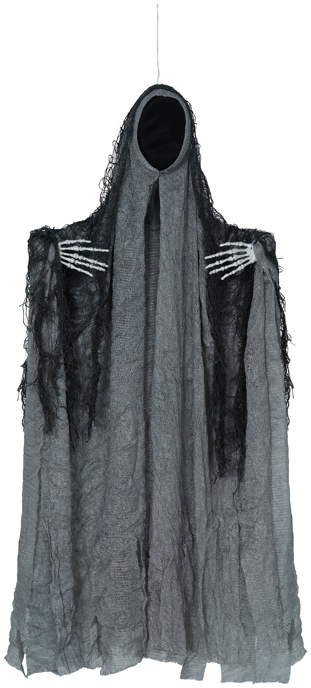 HANGING GREY GHOST WITH TUNIC 50 CM