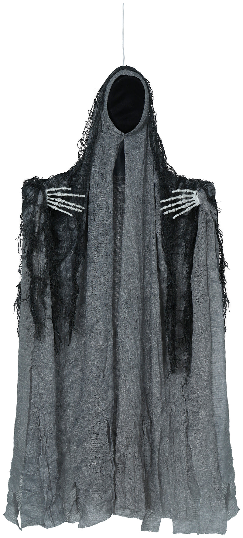 HANGING GREY GHOST WITH TUNIC 50 CM