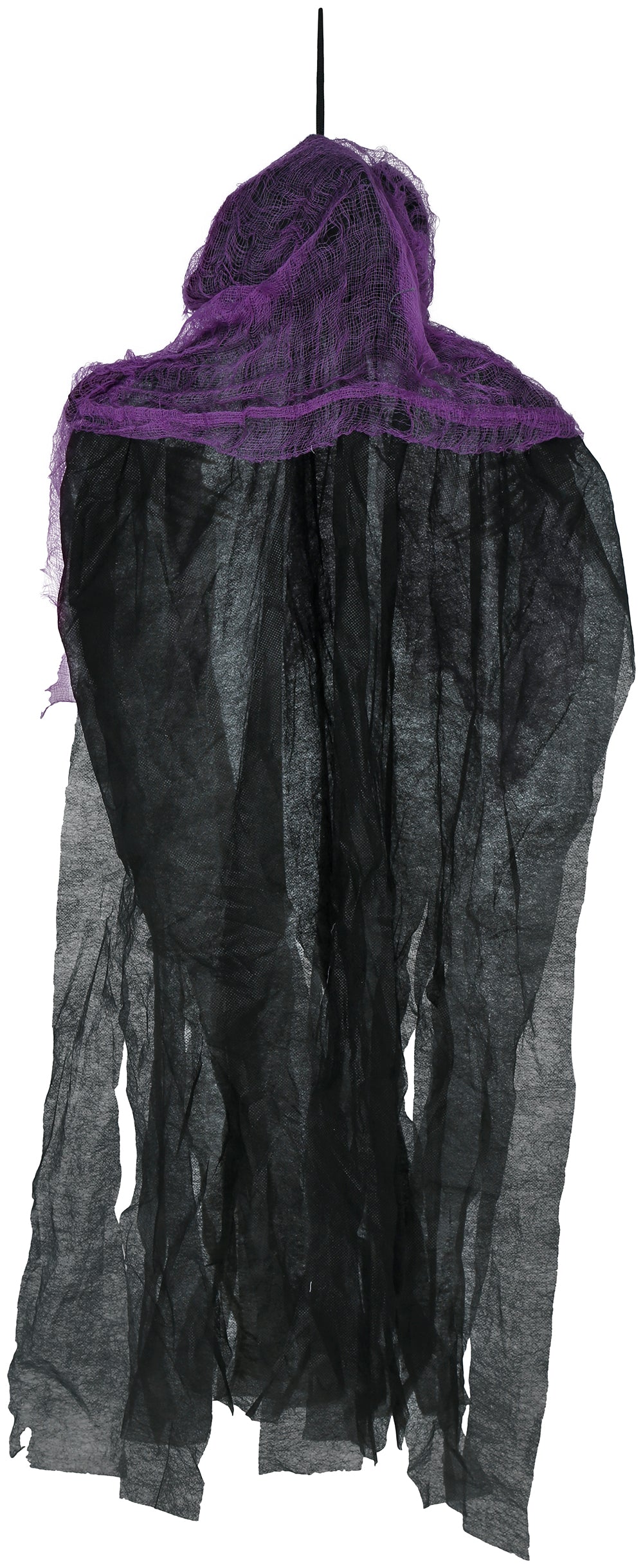 HANGING SKELETON BLACK TUNIC 90 CM