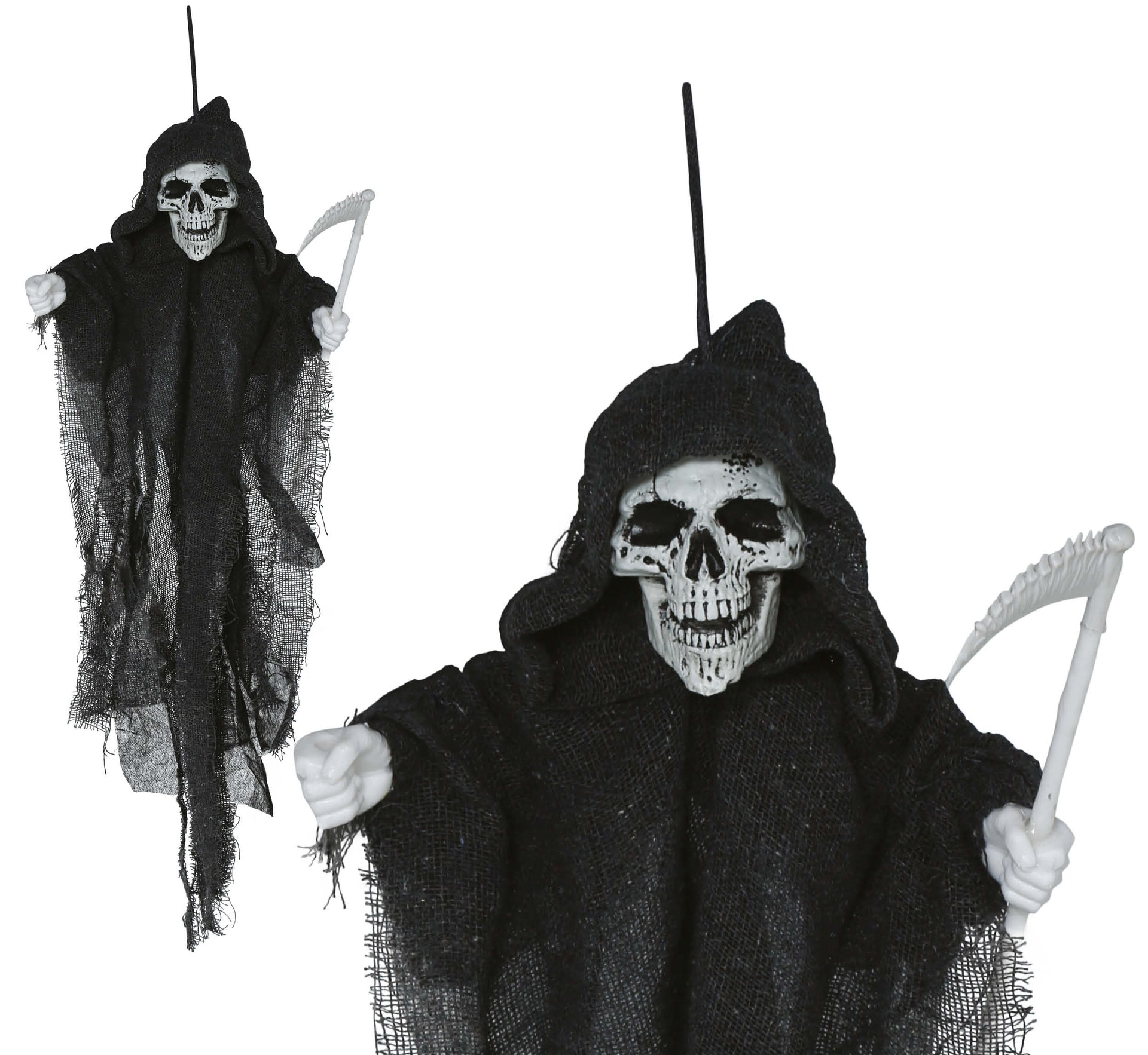 HANGING SKELETON WITH SCYTHE