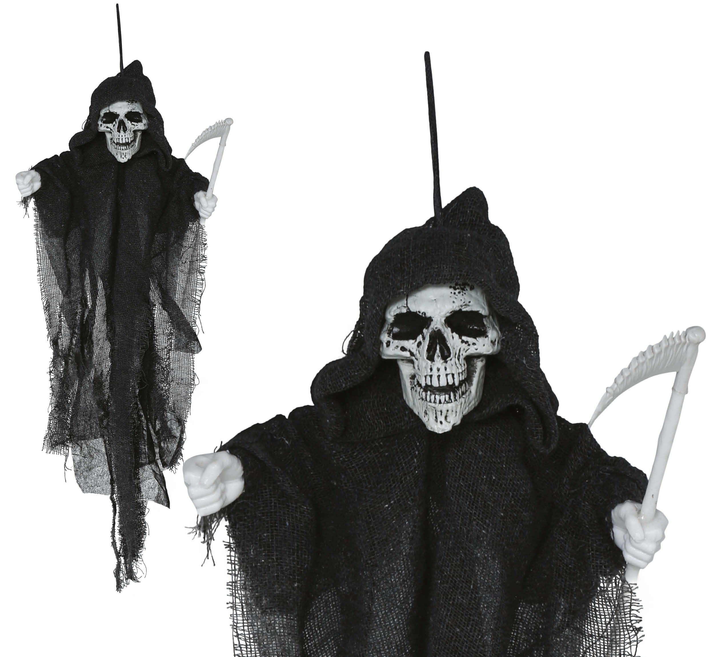 HANGING SKELETON WITH SCYTHE